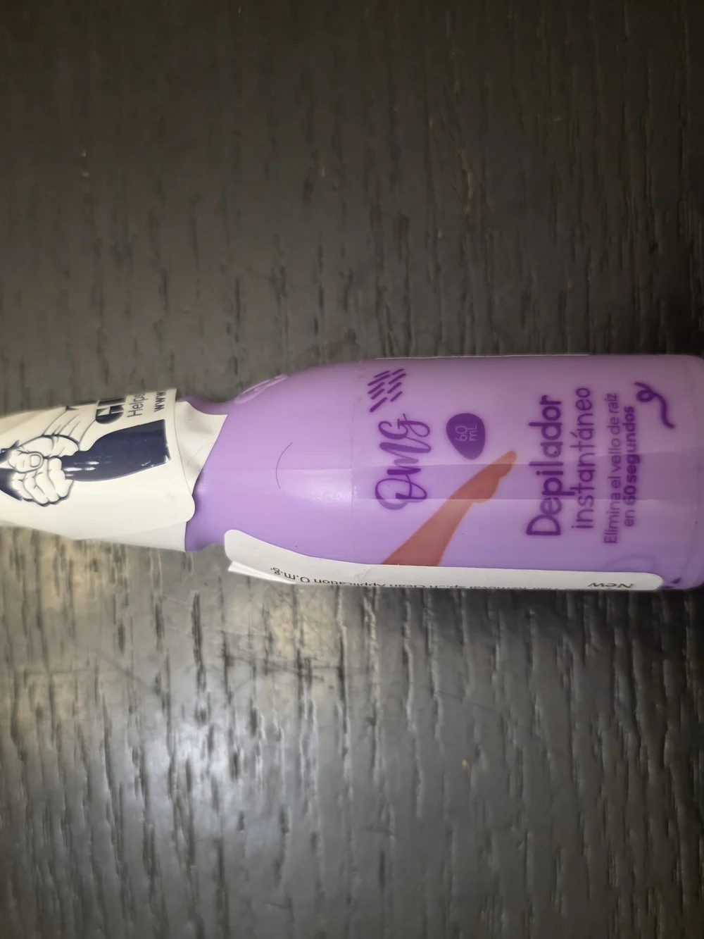 Depilador Instantáneo para Niños - Crema en Color Morado Claro